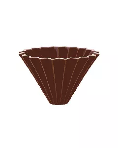 Origami Brown Coffee Dripper Medium