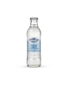 Franklin and Sons Premium Natural Light Tonic Water 24x200ml