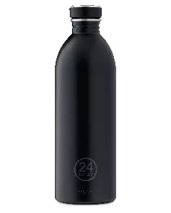 24BOTTLES Urban Lightest Insulated Stainless Steel Water Bottle - 1000ml-Black