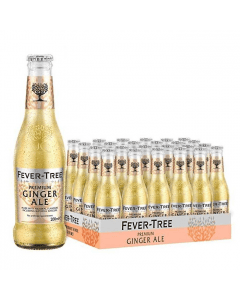 Fever-Tree Ginger Ale in a pack of 24x200ml
