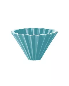 Origami Turquoise Coffee Dripper Medium