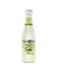 Fever-Tree Mexican Lime Soda (Lime & Yuzu) in a pack of 24x200ml