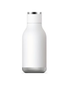 Asobu Urban Insulated and Double Walled 16 Ounce Stainless Steel Bottle-White