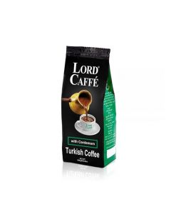 LORD Café, Turkish Coffee, With Cardamom, 100% Premium Roasted Ground Coffee, 250G