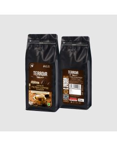 Terroir Filter Coffee Powder 60:40 (Arabica 60 Robusta 40) Dark Roast