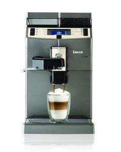 Saeco Lirika One Touch Cappuccino Super Automatic Coffee Machine, Dark Grey