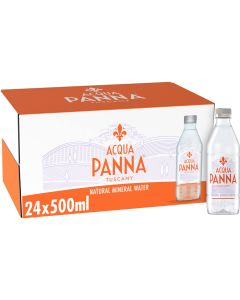 Acqua Panna Still Natural Mineral Water PET Bottle 24x500ml