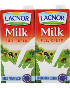 Lacnor Full Cream Milk 12x1