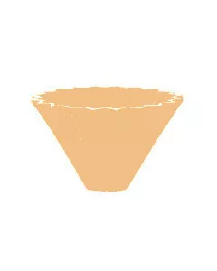 Origami Orange Coffee Dripper Medium