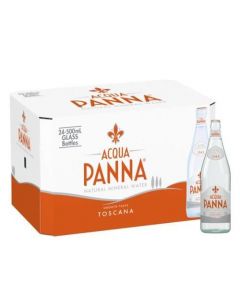 Acqua Panna Natural Still Water - Glass Bottles 24x500ml