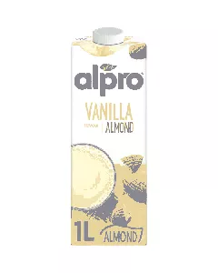 Alpro Almond Vanilla Drink 1L Pack of 6