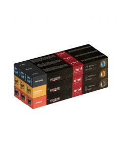 Mood Espresso, Nespresso Compatible,  90 Capsules 3 Flavors - Intenso, Ethiopian Sidamo, Ristretto