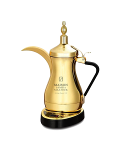دلة كهربائية ذهبية معتوق 1 لتر: الابتكار الحديث للقهوة العربية التقليدية