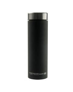 Asobu La Baton Vacuum Bottle Travel Stainless Steel Water Tumbler-Grey