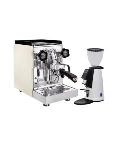 Astoria Loft Espresso Machine - White with Free Grinder