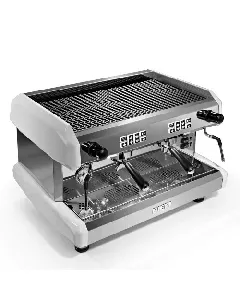 Biepi MC-E Espresso Coffee Machine Automatic 2 Group White Stainless Steel