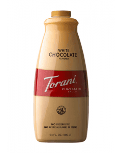Torani Sauces - White Chocolate - 1.89L