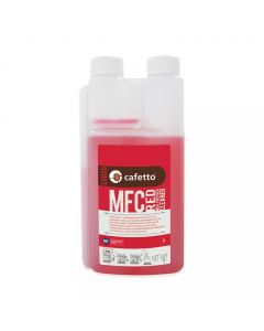 Cafetto Milk Froth Cleaner, Red 1L