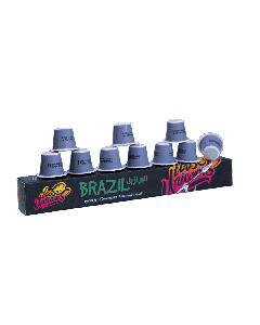 Loose Unicorns Brazil Specialty - Nespresso Compatible, 10 Coffee Capsules