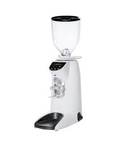 Compak E8 83mm Flat Burr Dose by Weight (DbW) Coffee Grinder-White