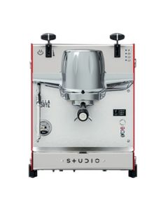 دالا كورتي ستوديو ماكينة قهوة 2 غلاية نظام ثلاثي – أحمر ناري