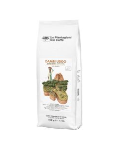 Le Piantagioni del Café Dambi Uddo Speciality/Organic Coffee Beans, 500g