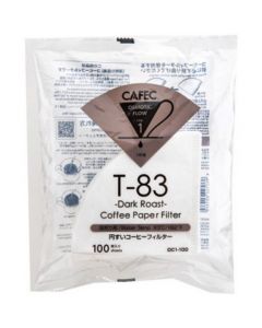 Cafec Dark Roast Paper Filter Cup 1 (100pcs/pack)