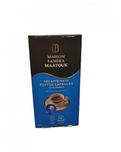 Enjoy Pure Flavor Anytime with MSM Decaffeinated Coffee Capsules, 5.5g x 10