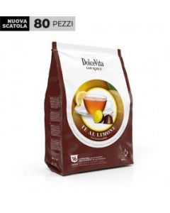 Indulge in Refreshing Delight: Lemon Tea Dolce Gusto®* Compatible Capsules - Box of 16cps