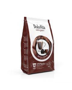DolceVita Mini Ciok (Hot Chocolate), Nespresso Compatible, 10 Capsules