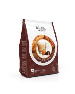 DolceVita Cinnamon Biscuit Latte, Dolce Gusto Compatible, 16 Capsules
