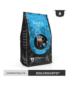 DolceVita Deca - Dolce Gusto Compatible, 8 Capsules