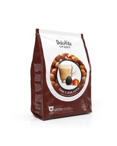 DolceVita Hazelnut Latte - Dolce Gusto Compatible, 16 Capsules