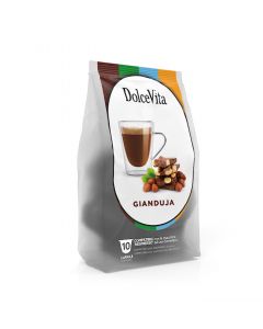 DolceVita Chocolate Hazelnut Latte, Nespresso Compatible, 10 Capsules
