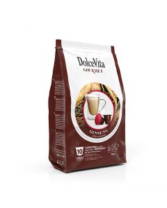 DolceVita Ginseng Dolce Espresso, Nespresso Compatible, 10 Capsules