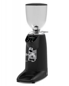 Compak E6 64mm Flat Burr Dose by Weight (DBW) Coffee Grinder-Black
