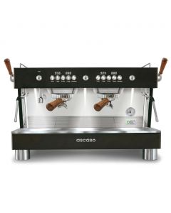 آسكازو باريستا T بلاس ماكينة قهوة إسبريسو 2 مجموعة حجمية - أبيض