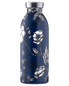24 زجاجة Clima زجاجة مياه مزدوجة الجدار من الستانلس ستيل - 500 مل - أزرق