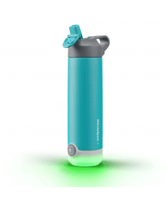 HIDRATESPARK TAP Stainless Steel Smart Water Bottle - Straw - 20 Oz-Blue