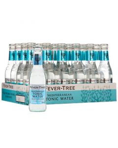 Fever-Tree Mediterranean Tonic Water in a pack of 24x200ml