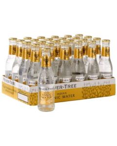  Fever-Tree Indian Tonic Water in a pack of 24x200ml