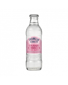 Franklin and sons Rhubarb & Hibisus Tonic Water 24X200ML