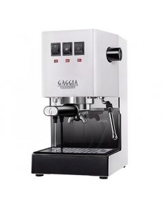 Gaggia Classic Pro Single Boiler Coffee Machine-White