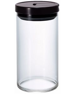 Hario Coffee Canister Storage Jar, 1000ml, Black