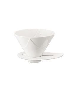 Hario V60 Dripper Mugen Size 02-White Ceramic