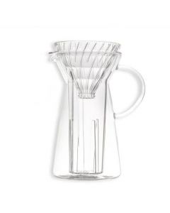 Hario V60 Glass Pour-Over and Iced Coffee Maker, 700ml