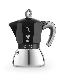 Bialetti Moka Induction Black 6 Cups