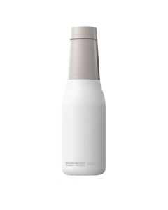 Asobu Oasis Vacuum Insulated Double Walled Water Bottle 600 ml-White