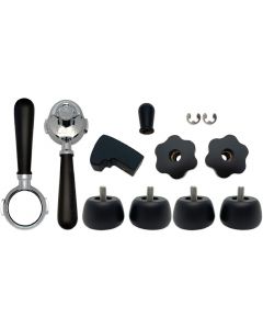 Lelit PLA2201 Black Upgrade Kit for Bianca Coffee Machine, Wood