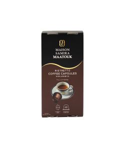 Unleash Intense Flavor with MSM Ristretto Coffee Capsules, 5.5g x 10